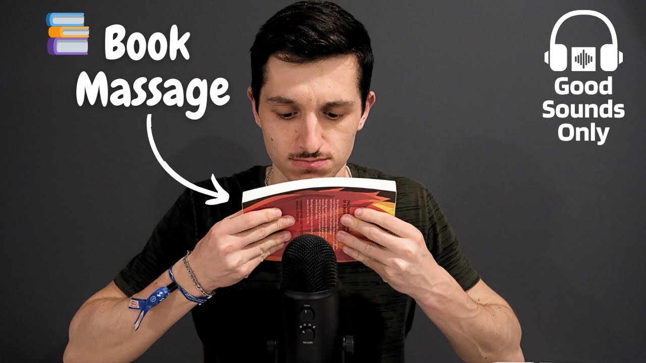 ASMR Book Massage (no talking)