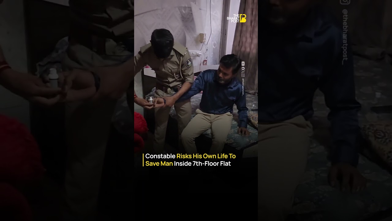 Surat Police Rescue Man from Locked Apartment | Heroic Action | The Bharat Post