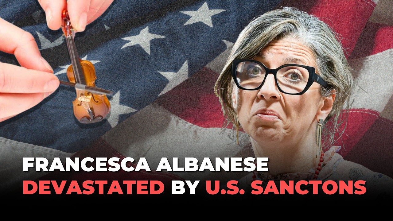 TRAGIC: Francesca Albanese devastated by U.S. sanctions