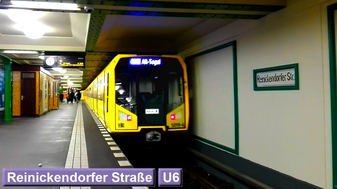 Reinickendorfer Straße U6 : Берлинский метрополитен ( BVG H - F84 )