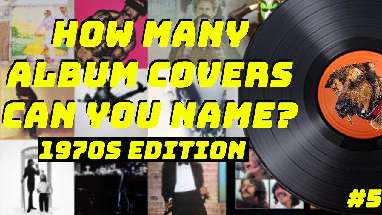 Guess the album - 1970s edition #5 - 50 album covers with text removed - how many can you name?