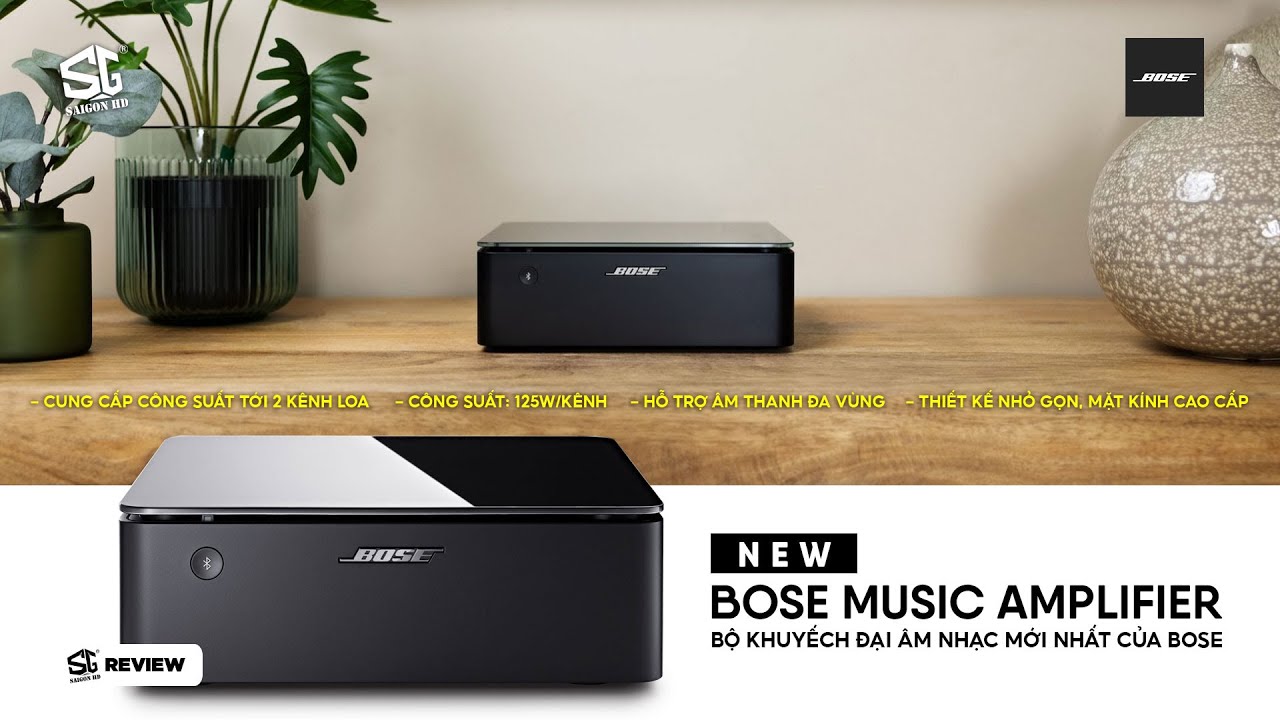 Amply BOSE MUSIC AMPLIFIER - Bộ Khuyếch Đại Âm Thanh Mới Nhất Của Bose
