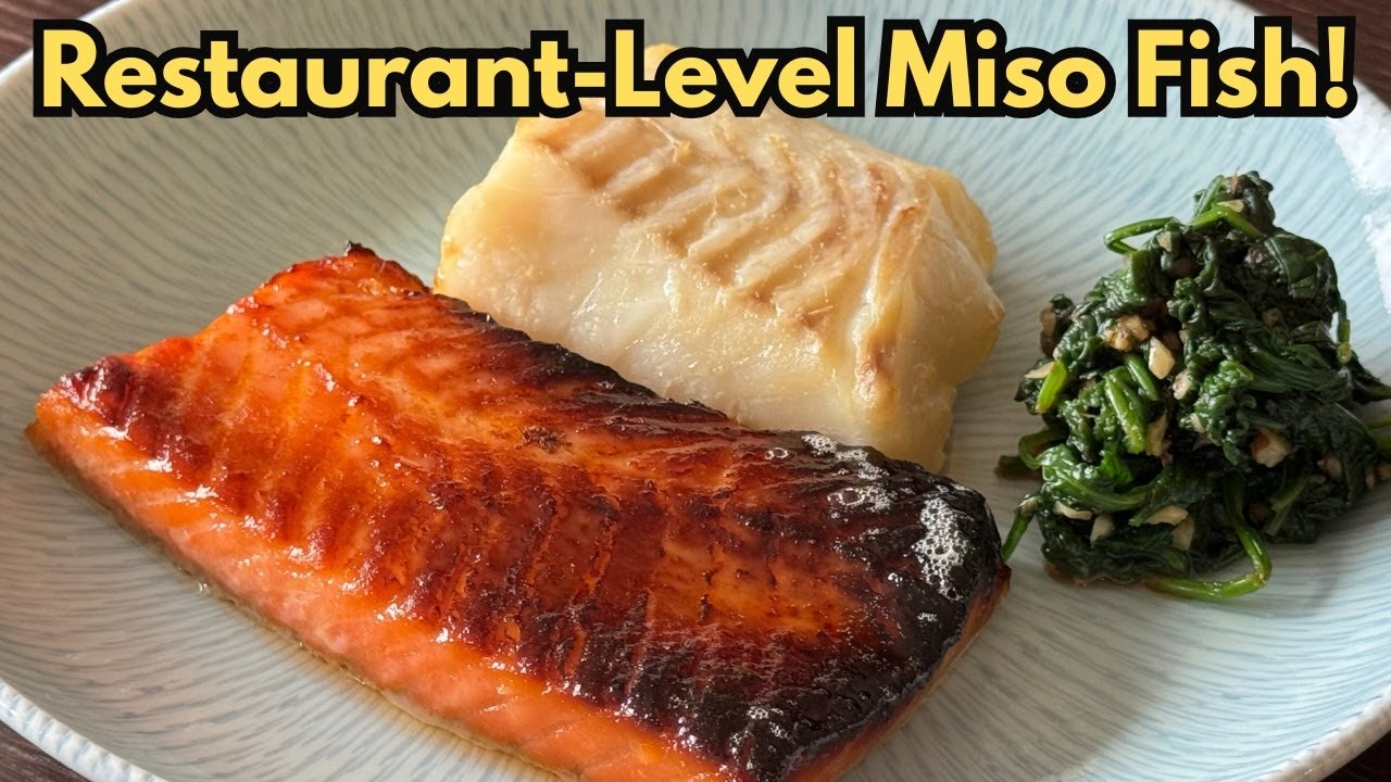 Restaurant-level miso marinated fish made easy at home