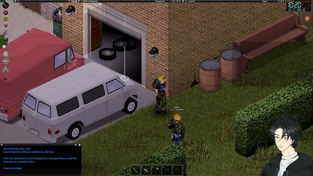 #172|Project Zomboid #25 - Raiding Louisville![ENG/FIL](02/13/2026)