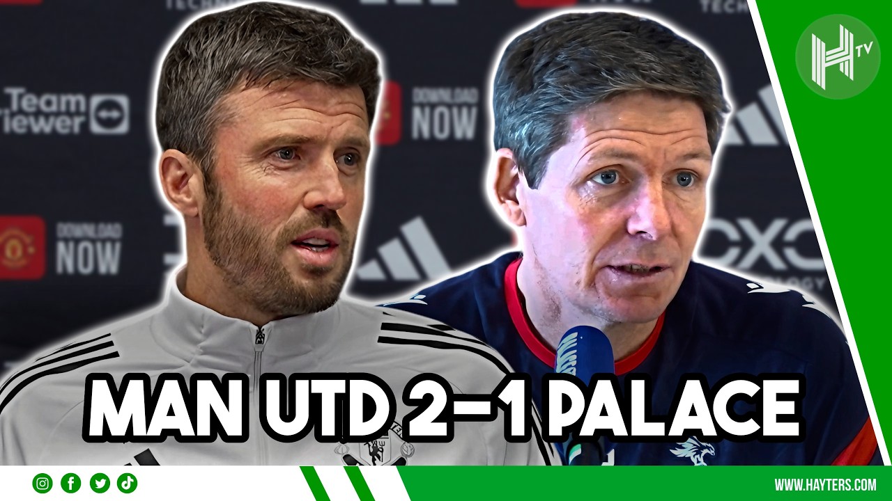 LIVE | Man Utd 2-1 Crystal Palace | Michael Carrick & Oliver Glasner