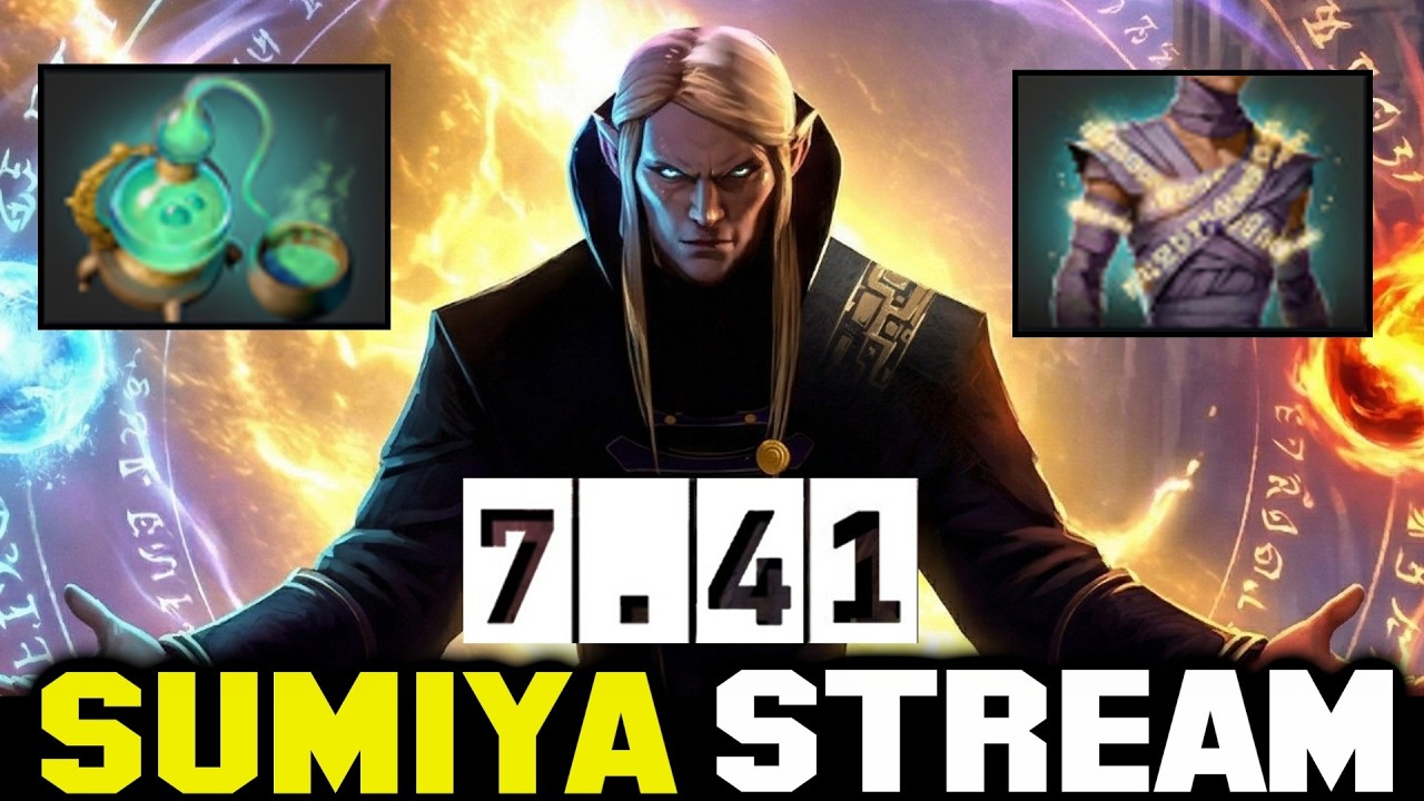 Sumiya Invoker 7.41 Новый патч Первая попытка