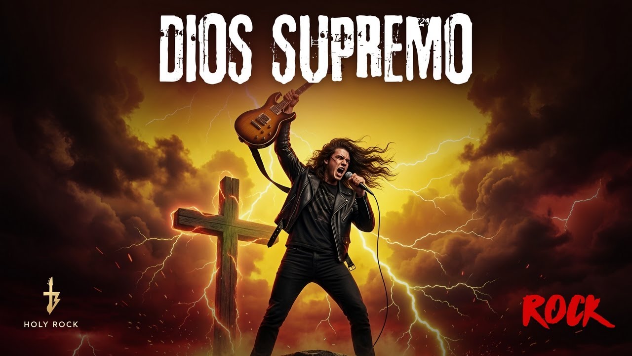 Dios Supremo | Rock Cristiano en Español que Exalta Su Poder | HOLY ROCK
