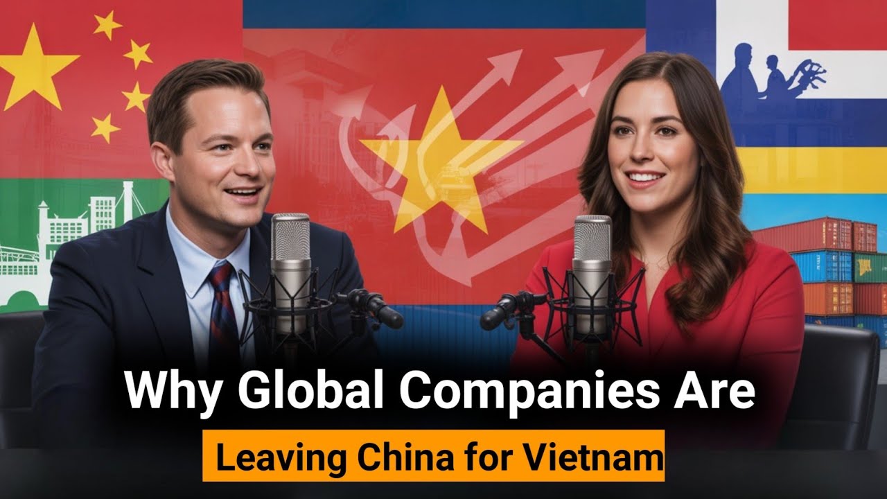 Why Global Companies Are Leaving China for Vietnam | Learn English With Podcast