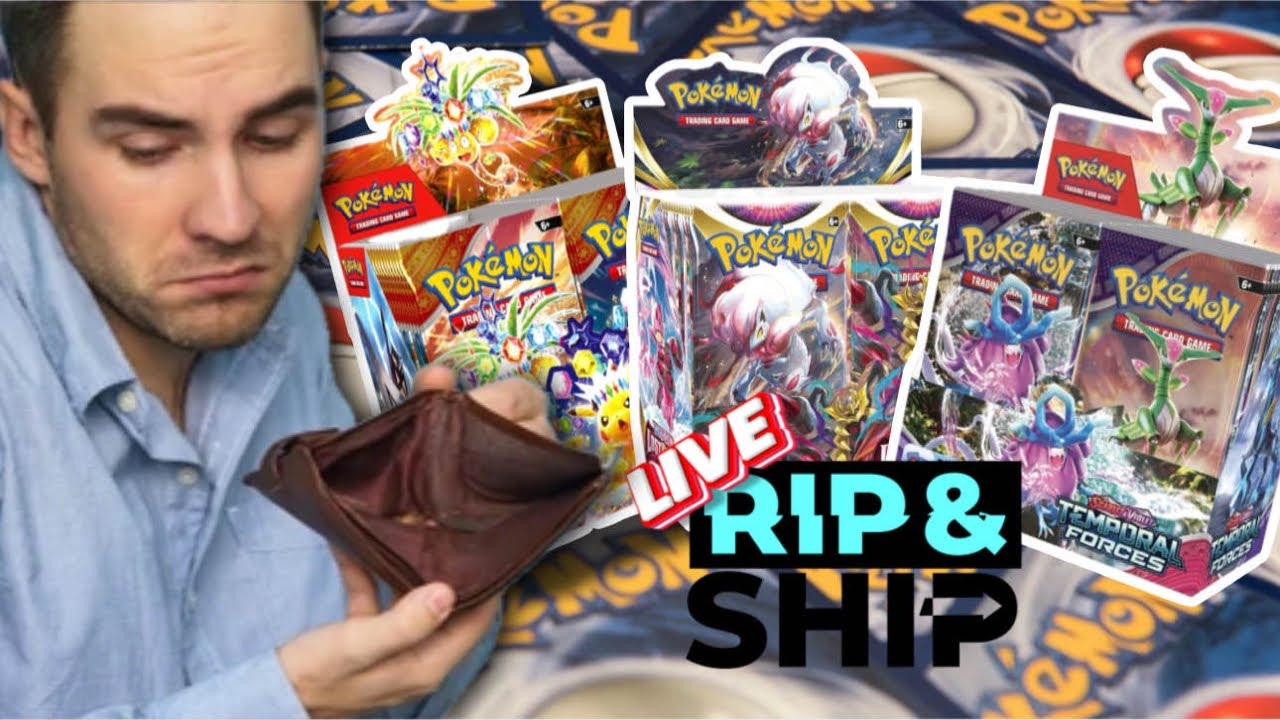 Pokémon LIVE! Prismatic Evolutions , Destined rivals. Rip N Ship