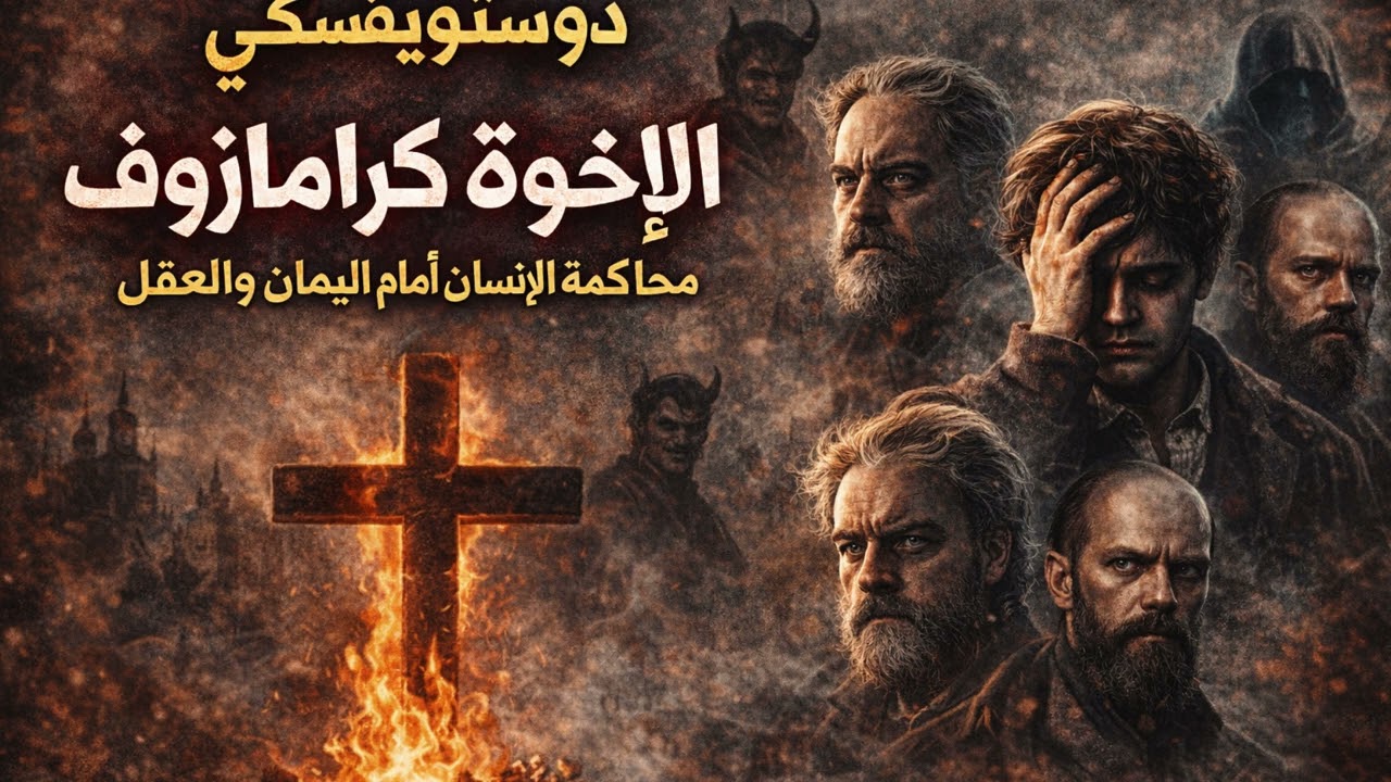 دوستويفسكي – الإخوة كارامازوف | محاكمة الإنسان أمام الإيمان والعقل