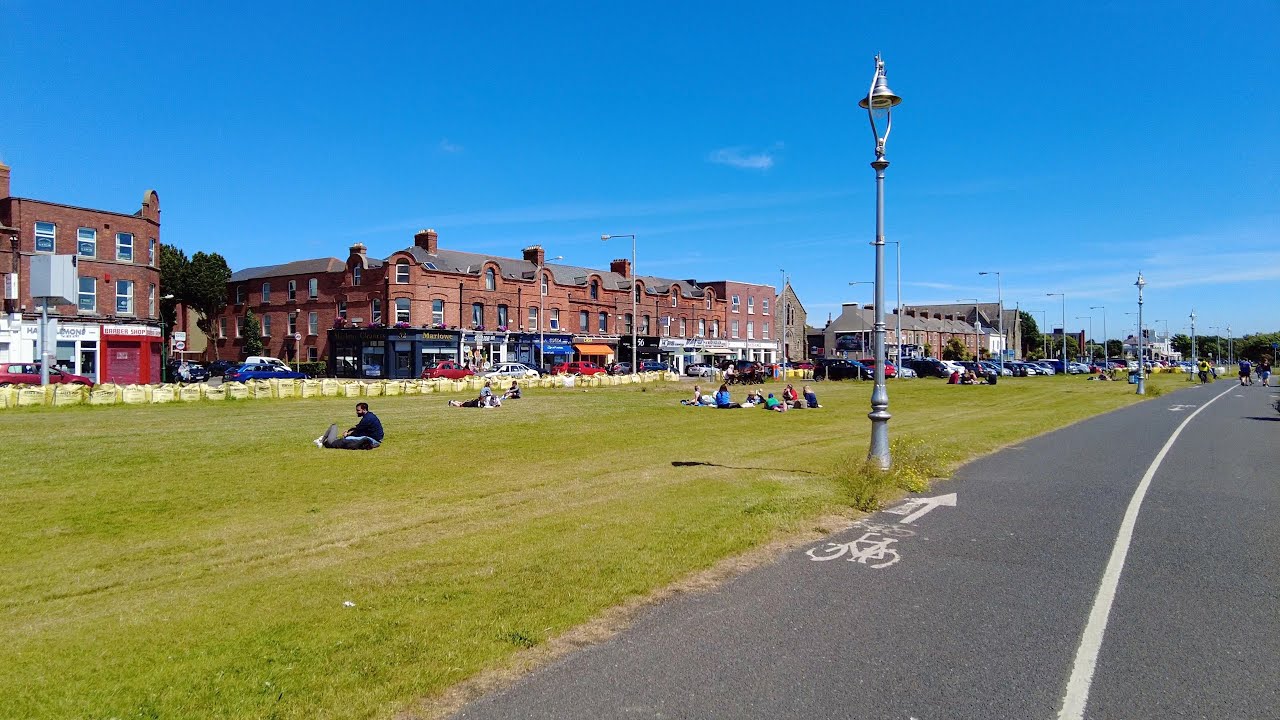 4K | Walking in Clontarf Seafront and Clontarf Village | DJI Pocket 2.... DUBLIN, IRELAND