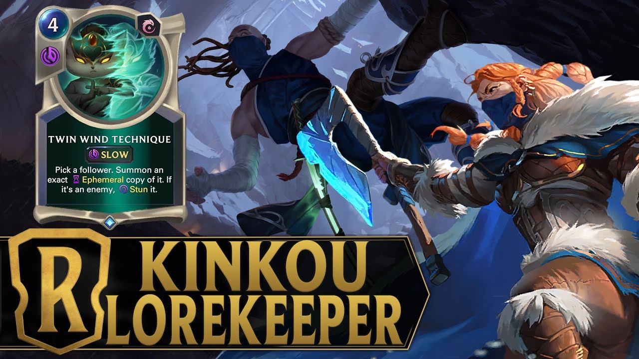 Kinkou Lorekeeper - Revna & Zed Deck - Legends of Runeterra World Ender Gameplay