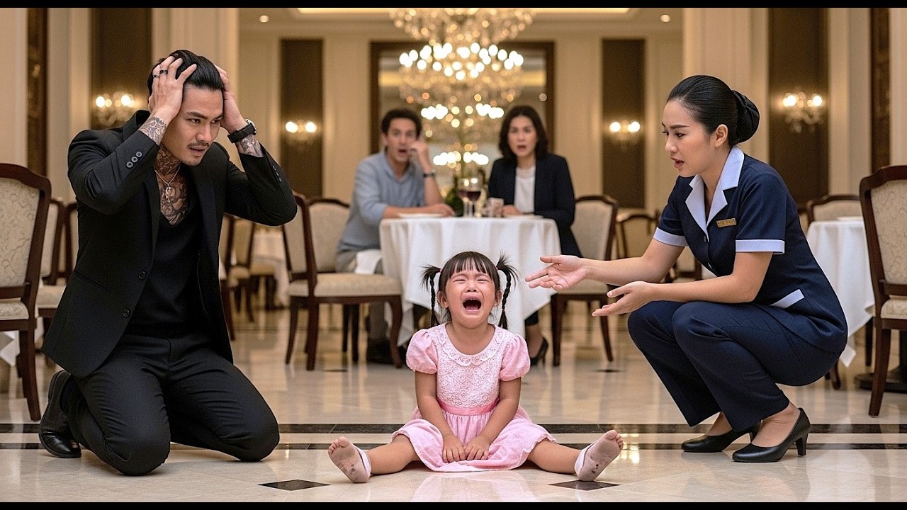 ทุกคนล้มเหลวในการปลอบลูกสาวออทิสติกของบอสมาเฟีย — จนกระทั่งพนักงานเสิร์ฟคนหนึ่งทำให้เขาน้ำตาไหล