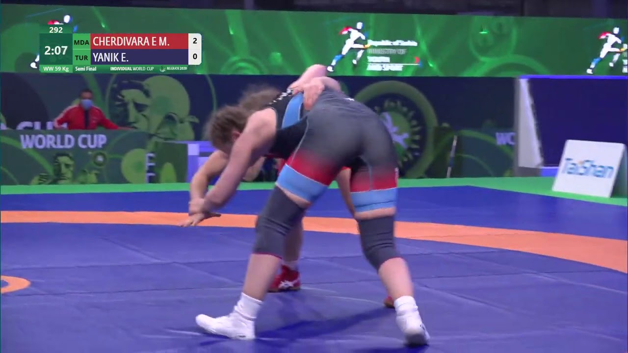 1/2 WW - 59 kg: M. CHERDIVARA E (MDA) v. E. YANIK (TUR)