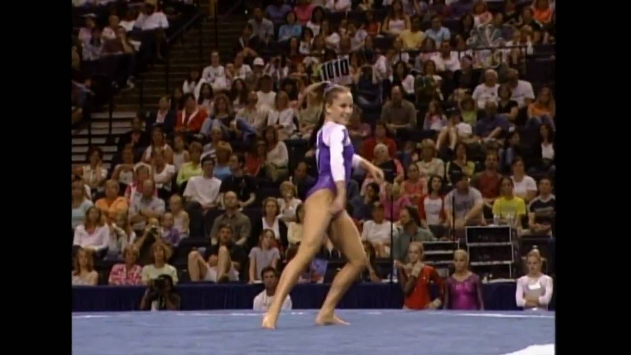 Carly Patterson - Floor Exercise - 2004 U.S. Gymnastics Championships - Women - Day 1