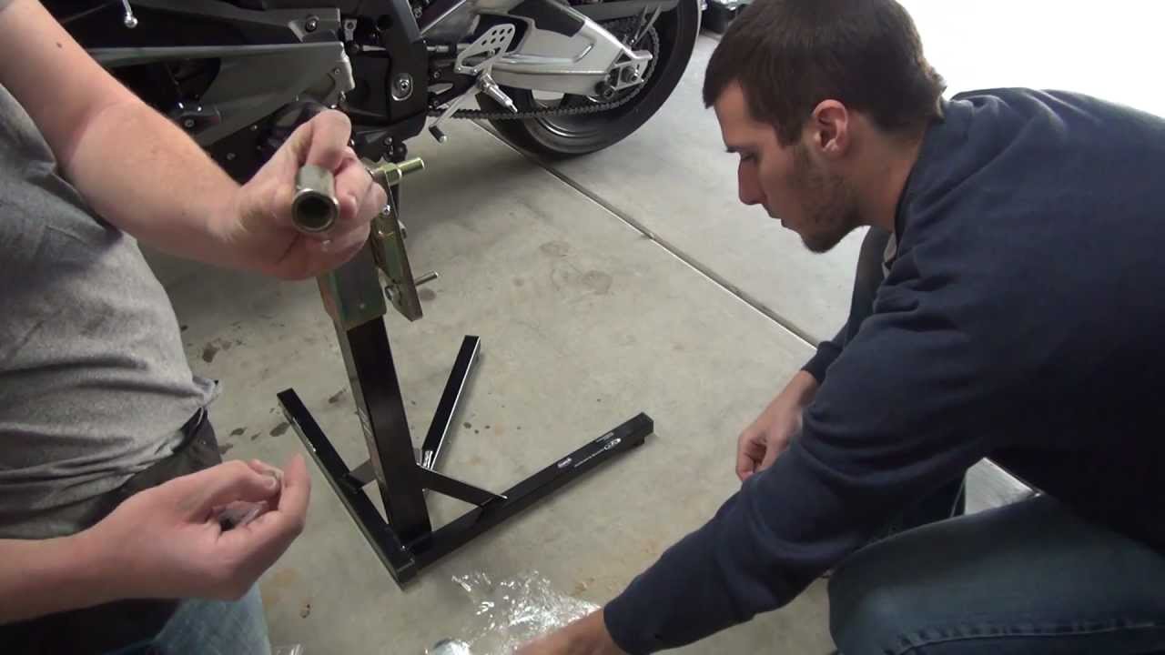 2013 BMW S1000RR Bursig Racing Stand Unboxing and First Impressions