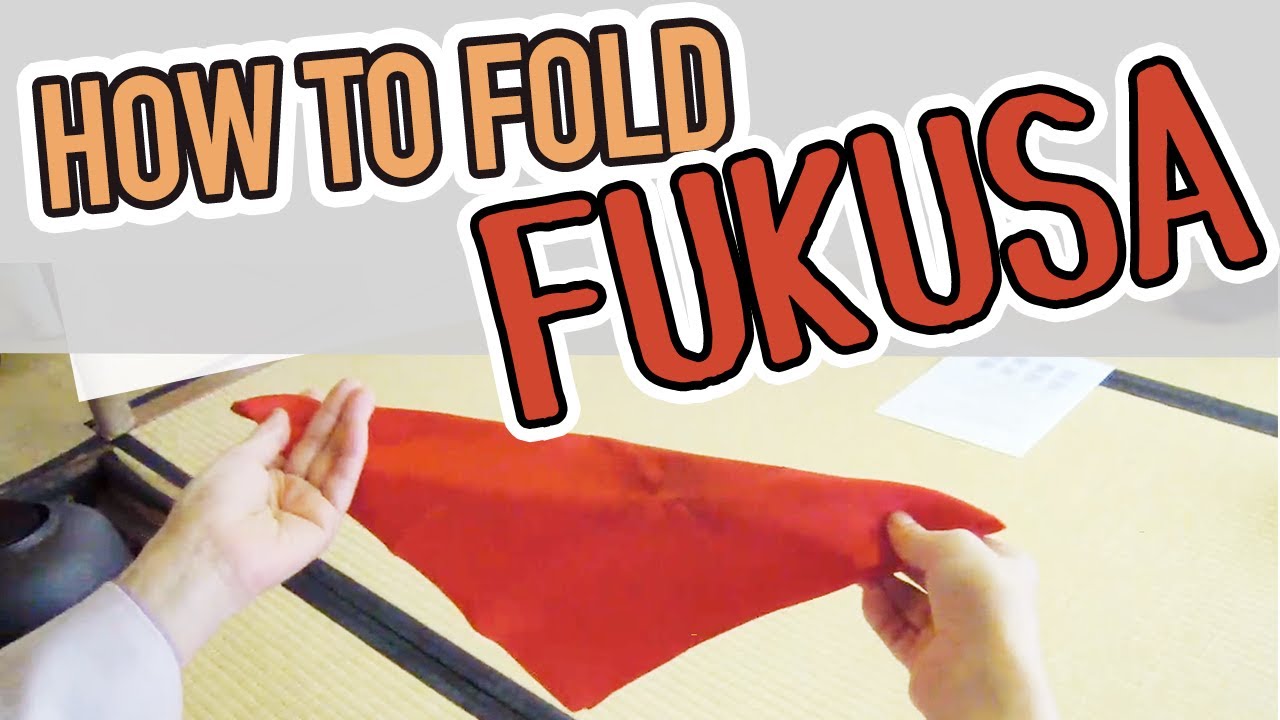 How to hold the Fukusa? what is fukusasabaki?【Urasenke chado】