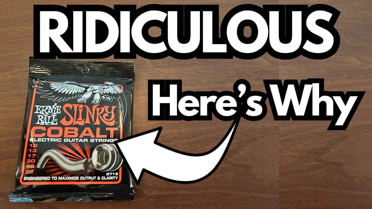 Why I Like The Ernie Ball 10-52 COBALT Strings...