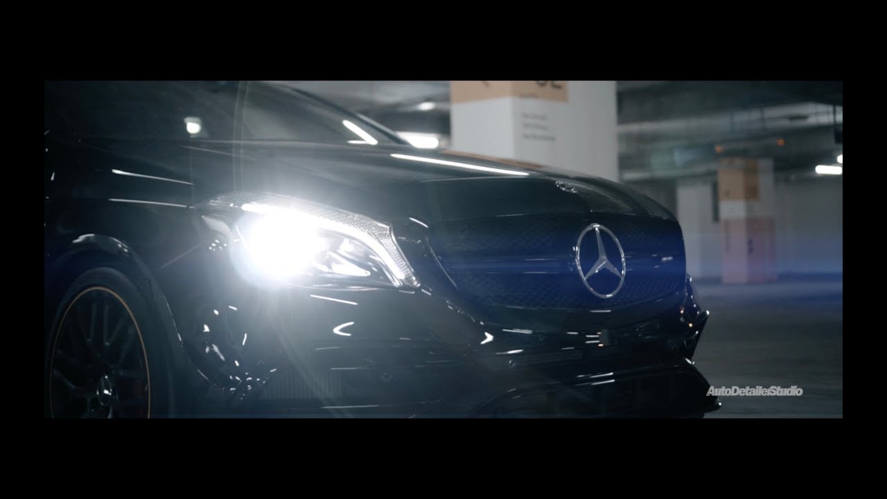Mercedes Benz A45 AMG Yellow Night Edition - ClearGuard Nano SR