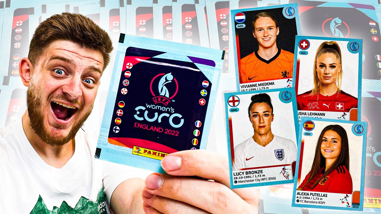 PANINI WOMEN'S EURO 2022 STICKER PACK OPENING!!! (40 Packs!!)