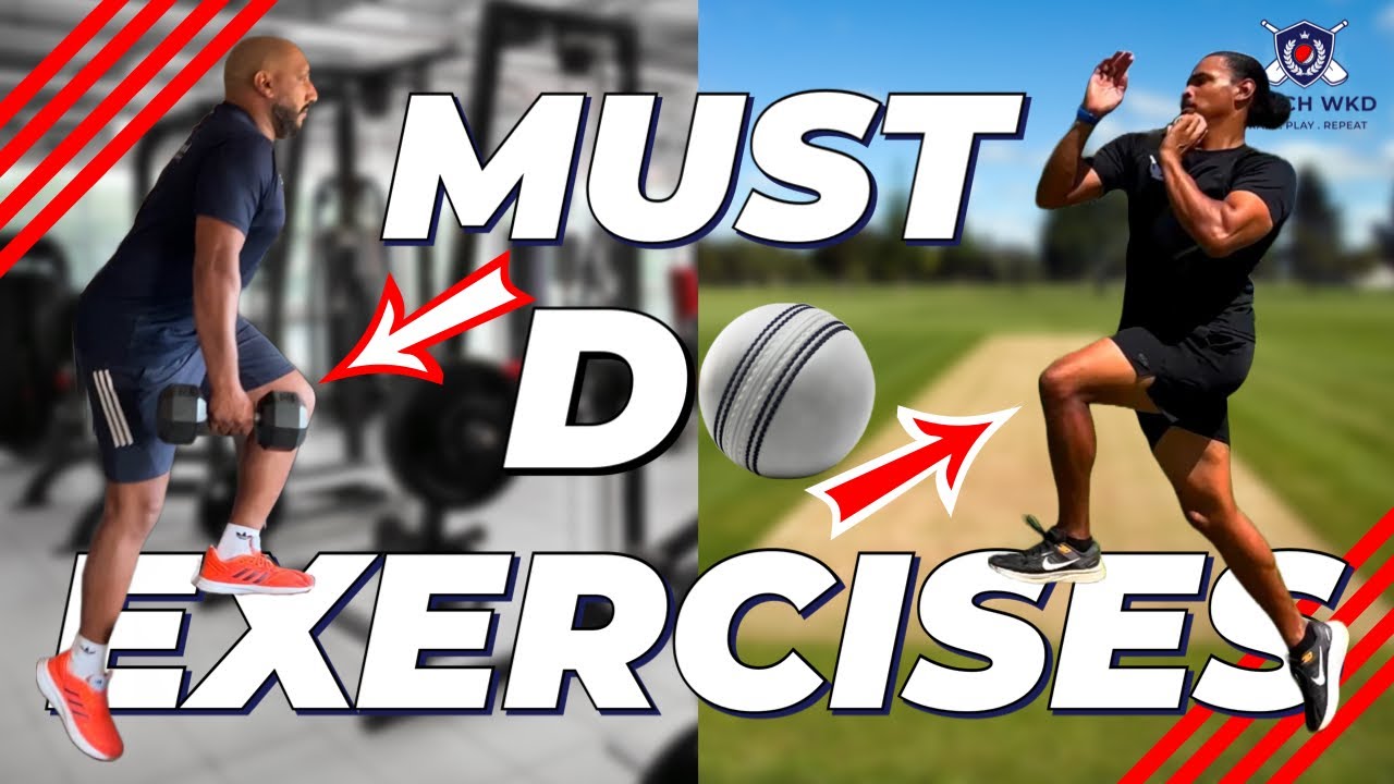 LOWER BODY Strength Training for FAST BOWLERS with @ramdunnie | Bowling Conditioning
