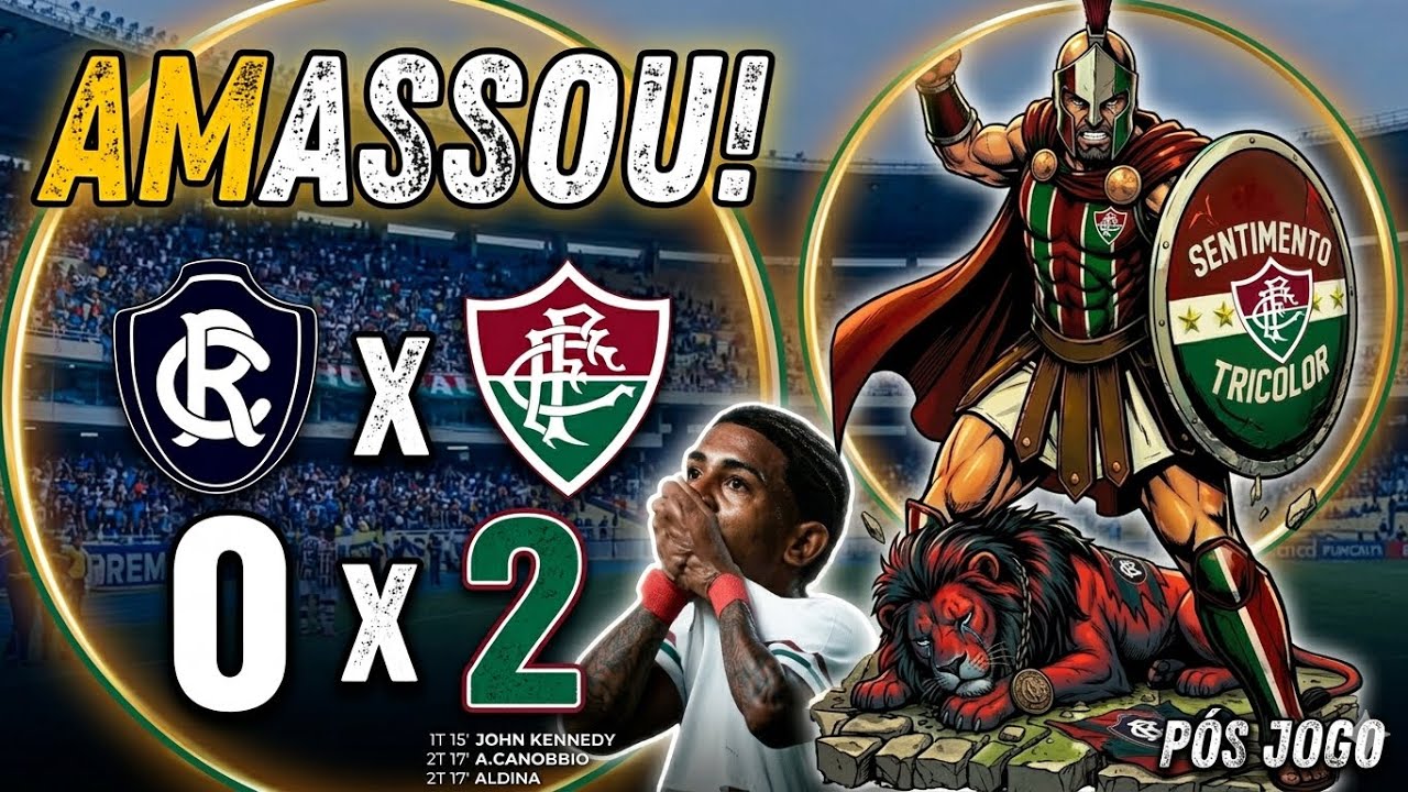 PÓS JOGO - REMO 0 X 2 FLUMINENSE - 5ª RODADA BRASILEIRÃO 2026