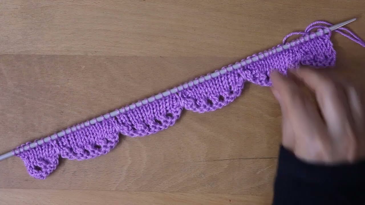 بداية جديدة ورائعة لاى بلوفر واى مشروع #knitting pattern#