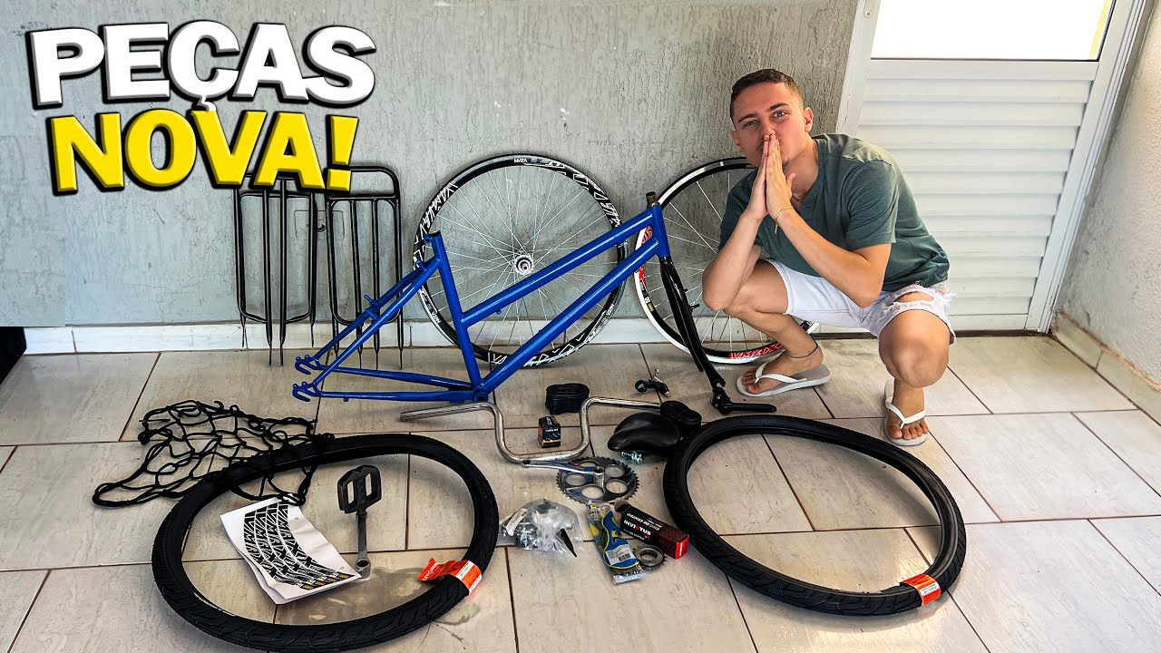 NOVAS PEÇAS DA BIKE MONTADINHA DE BH!!😍🚨