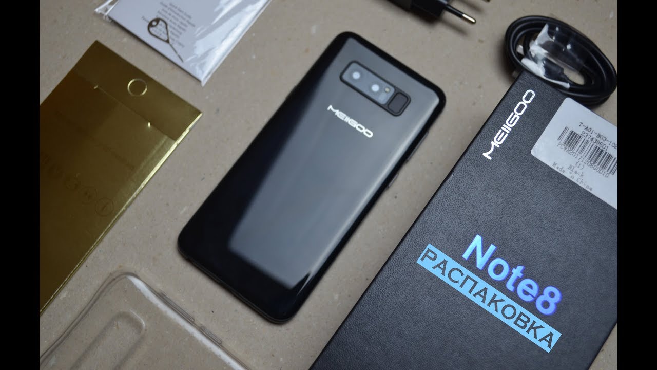 Meiigoo Note 8. ЭТО КАКОЙ-ТО ДИКИЙ ТРЭШ!  Распаковка и первый взгляд.