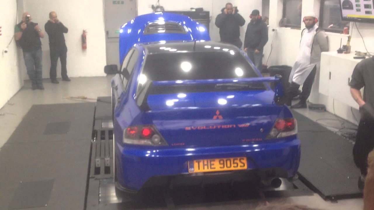 MSL Performance Evo 8 Dyno Run 560BHP