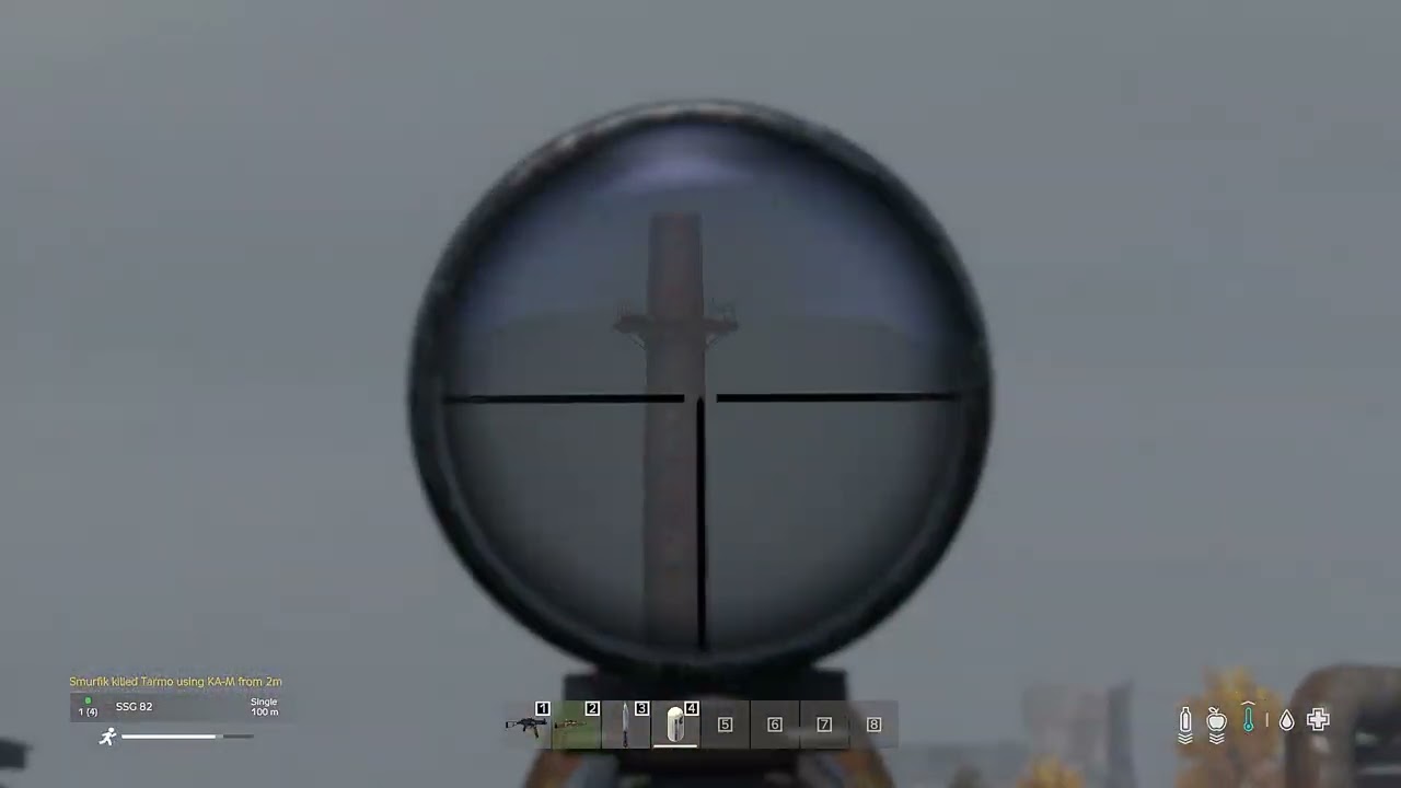 well he peaked... sniper DayZ