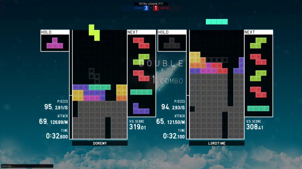 [TETR.IO] Tetra League: Doremy vs. L0rdtime (14-06-2020)