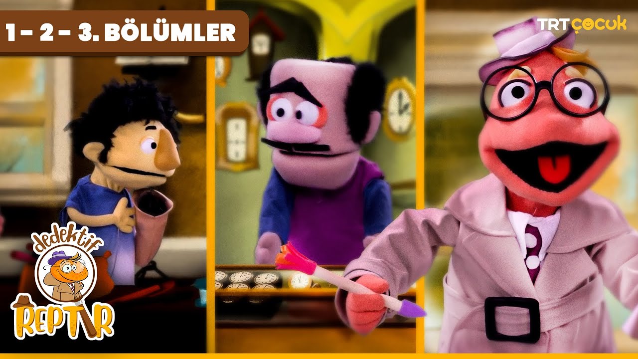DEDEKTİF REPTIR | 30 DAKİKA! | 1-2-3. BÖLÜMLER!