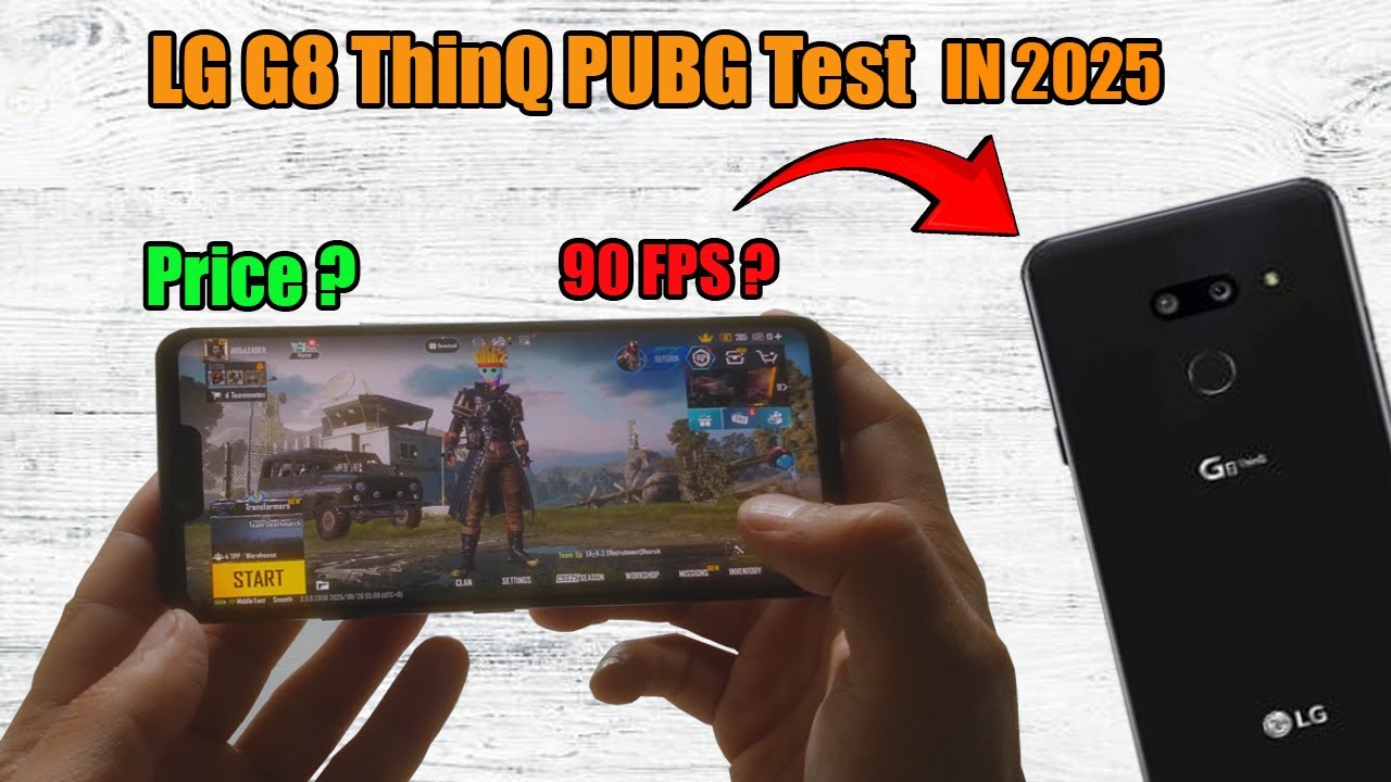 LG G8 PUBG Test 2025 | Price? | Battery | Heat & Lag? 