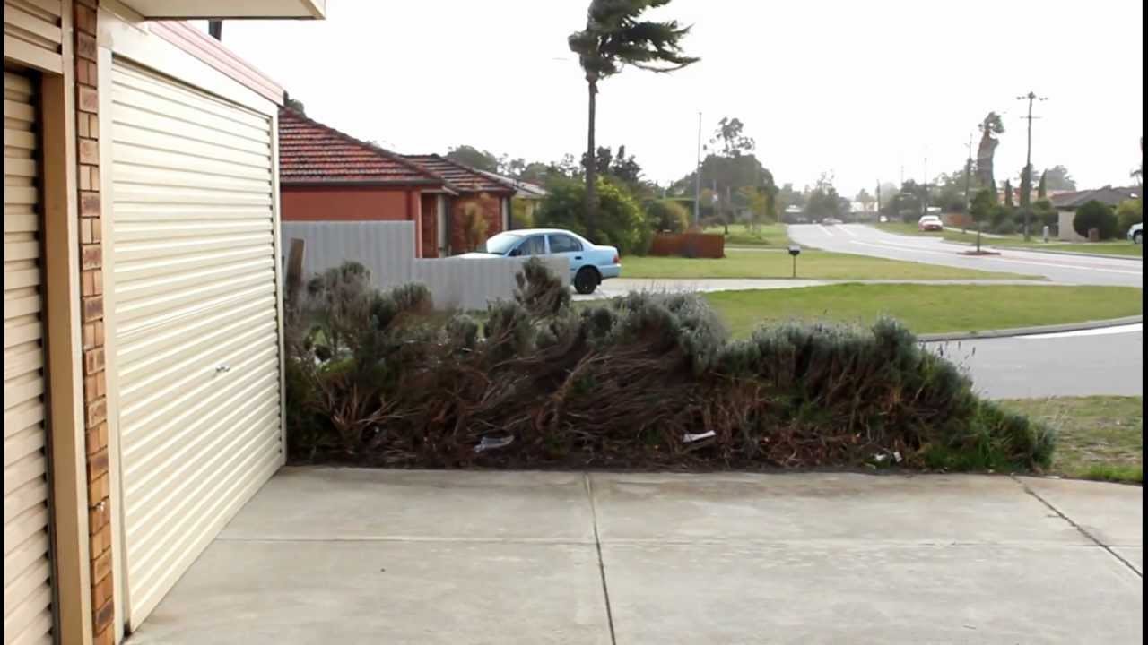Perth storm video