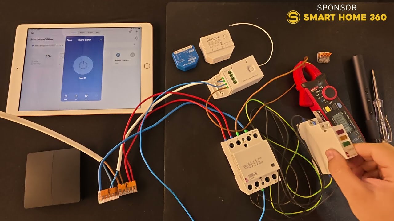 Cum controlezi un boiler electric trifazat prin contactor – Suport Tehnic Smart Home