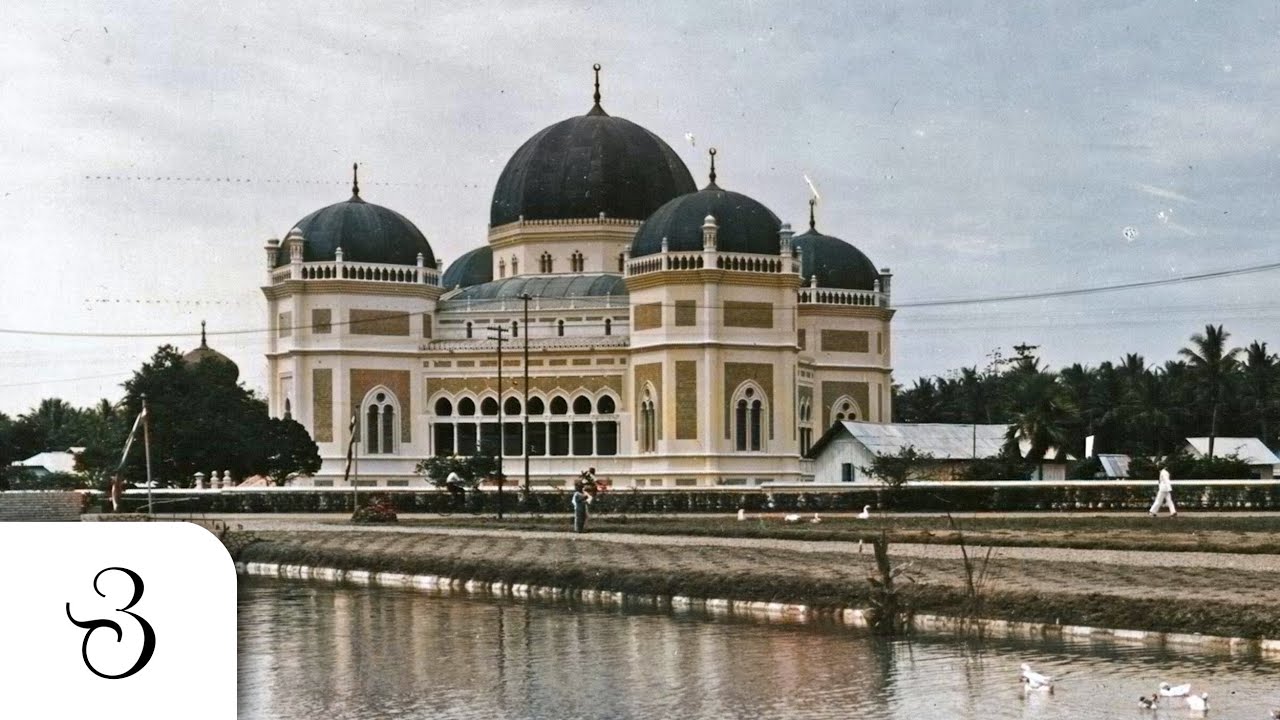 Kota Medan Kesultanan Deli tahun 1938 | Kesawan, Istana Maimun, Masjid Raya [ID SUB]