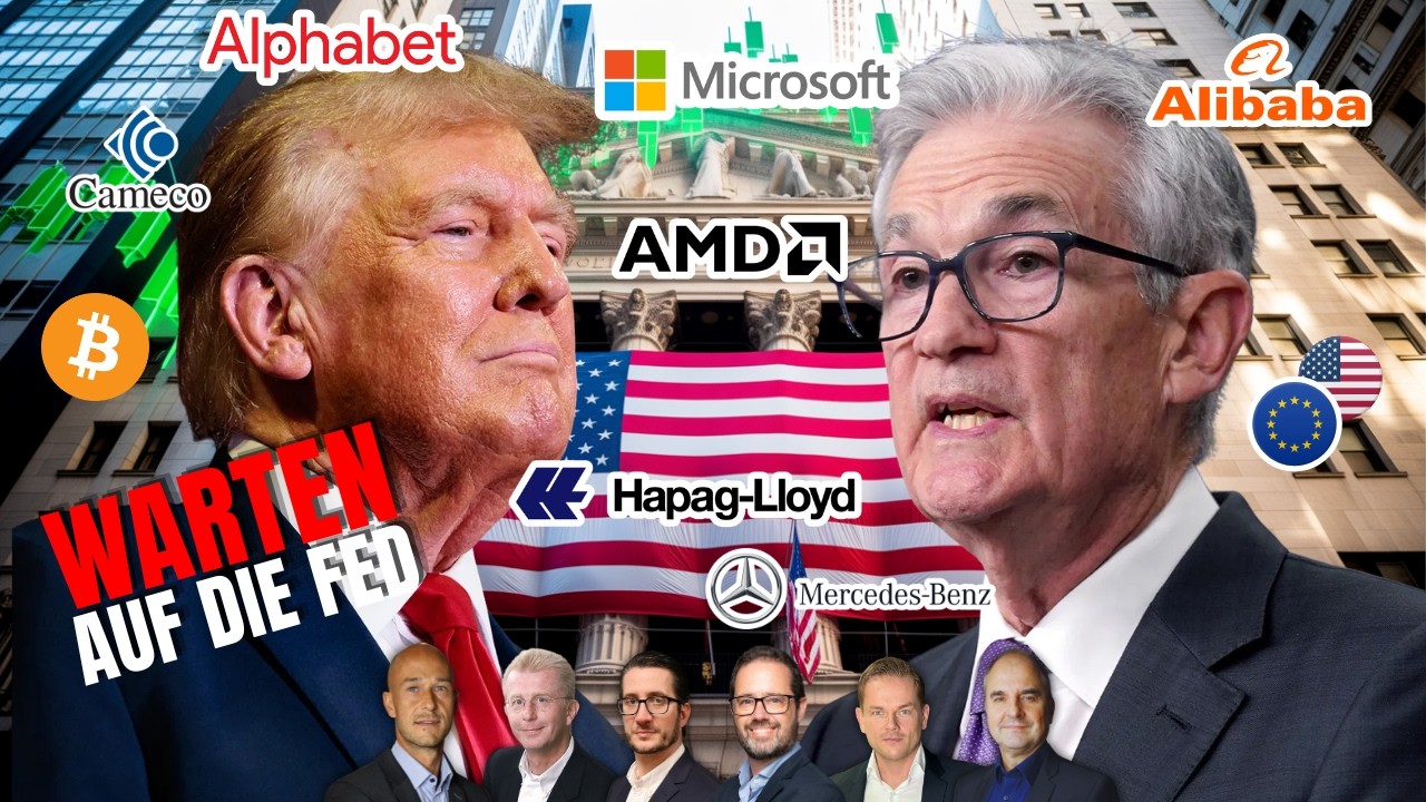 Bitcoin, AMD, Google, Platin, Microsoft, Alibaba, Silber, Cameco – Märkte schwach vor FED