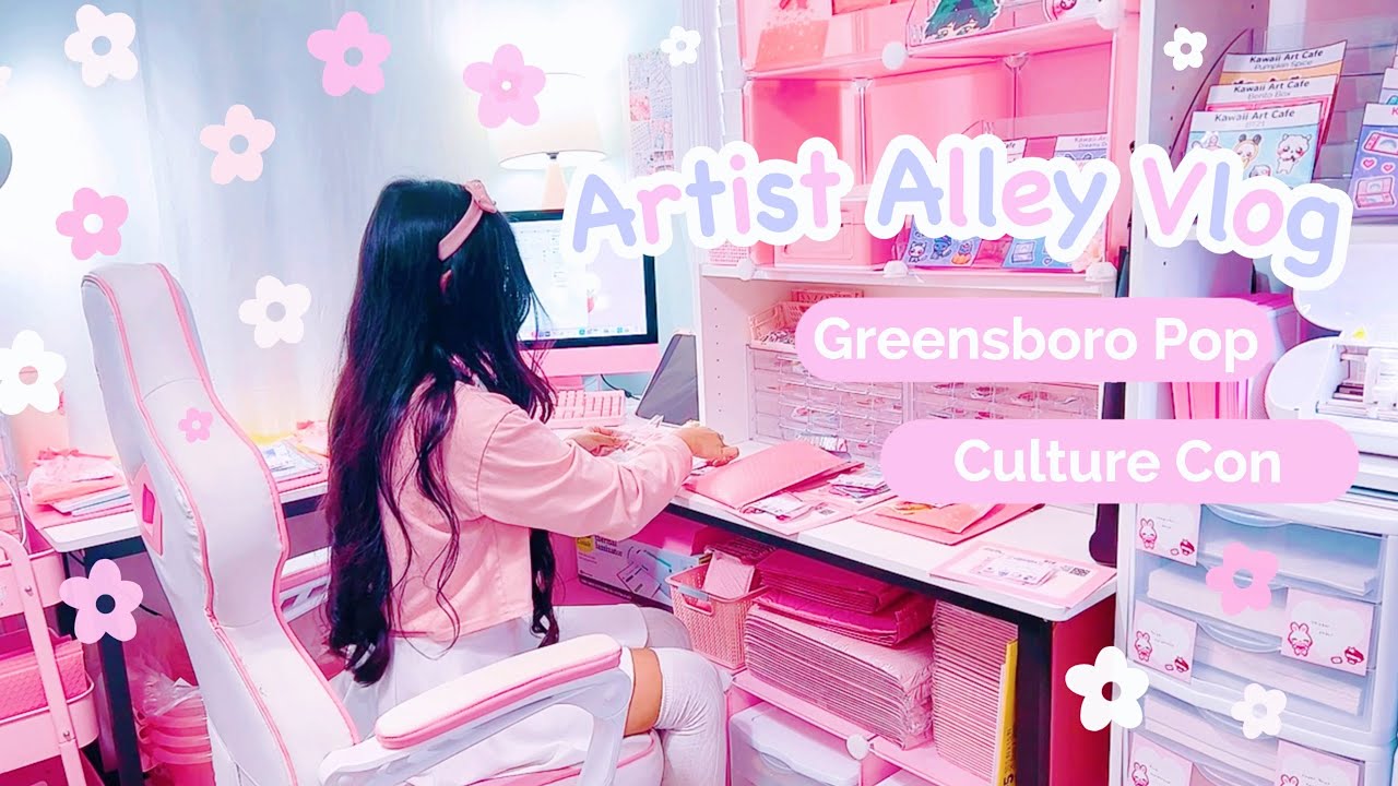 Artist Alley Vlog 30: Greensboro Pop Culture Con 2023