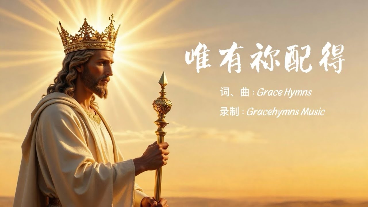 ✝️ 唯有祢配得 | 中文讚美詩 Worship Song | Blessed Music 原創敬拜