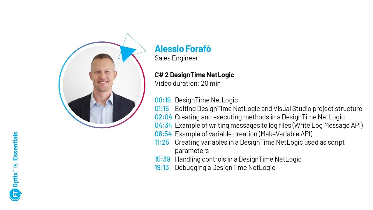 FT Optix Essentials  - C#2 DesignTime NetLogic