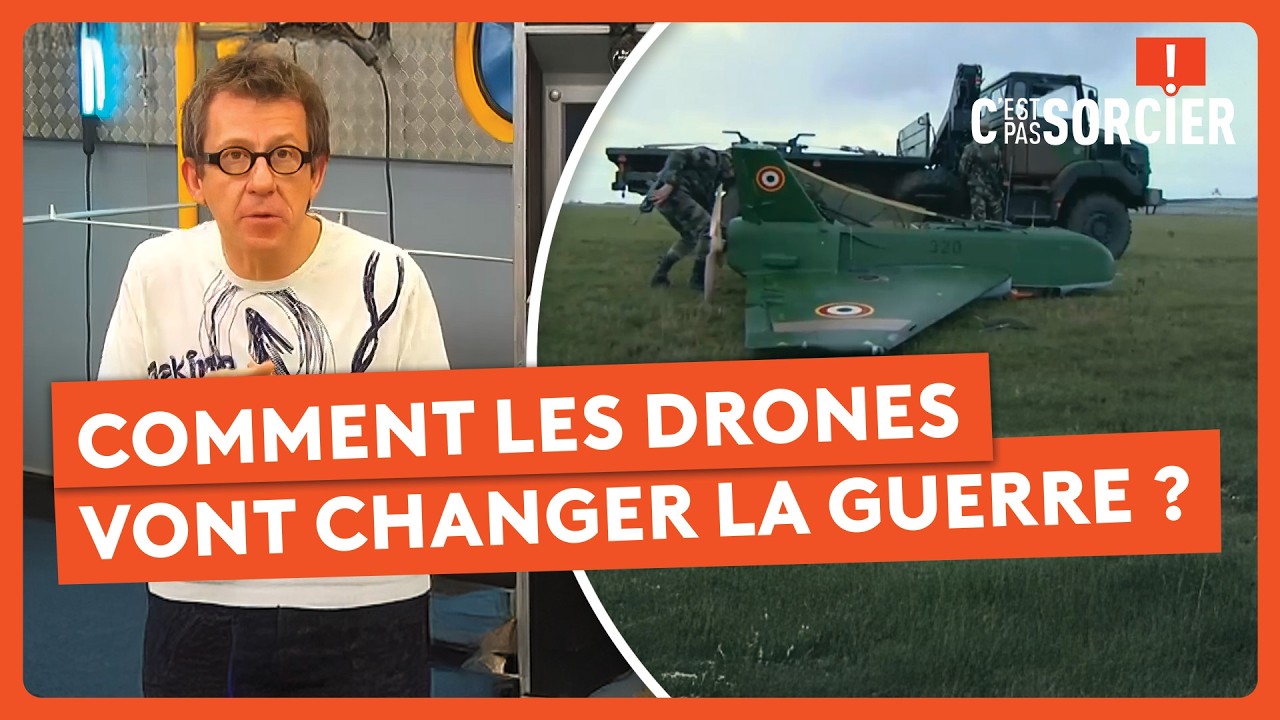 Comment les drones vont changer la guerre ? - C'est pas sorcier