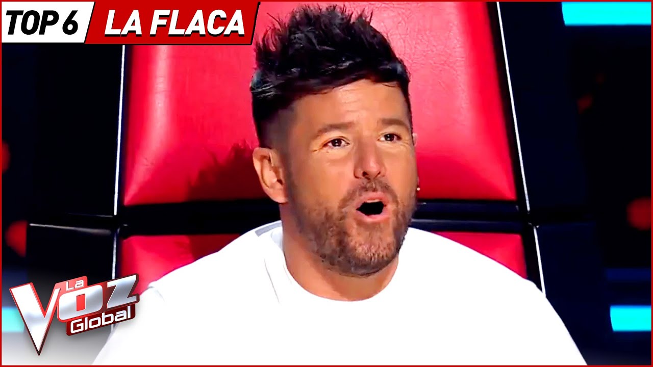 Versiones de LA FLACA en La Voz que no podrás dejar de escuchar