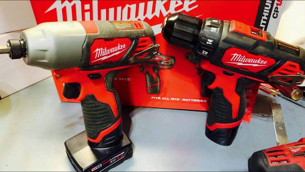 Chiquito pero picoso unboxing de taladros M12 Milwaukee cazando herramientas en USA