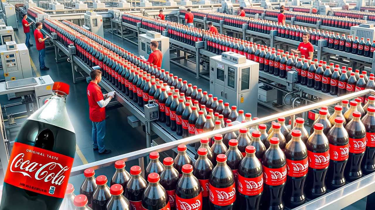 ¿Cómo se Fabrica la Coca-Cola? | Proceso de Fabricación