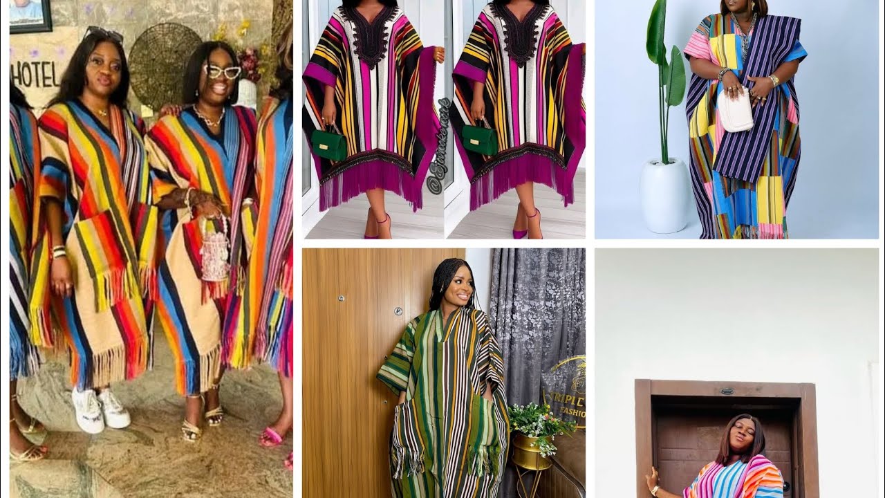 African Boubou gown styles.