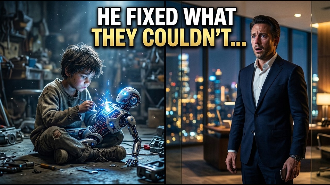 Little Orphan Fixes Broken Robot — Tech CEO Falls Silent