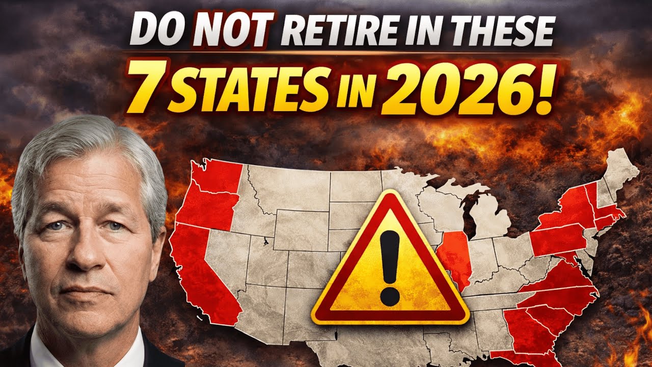 Jamie Dimon: Do NOT Retire in These 7 States in 2026!
