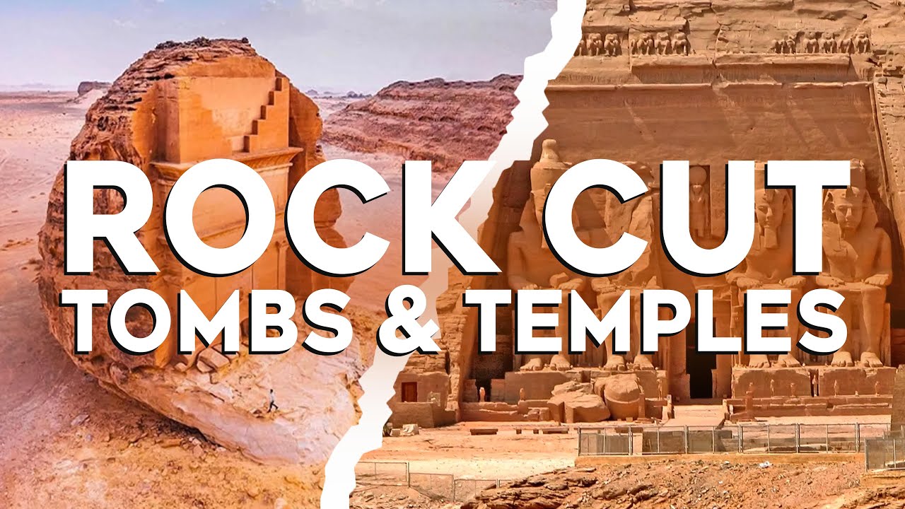 Top 10 Best Rock Cut Tombs and Temples - Travel Video 2024