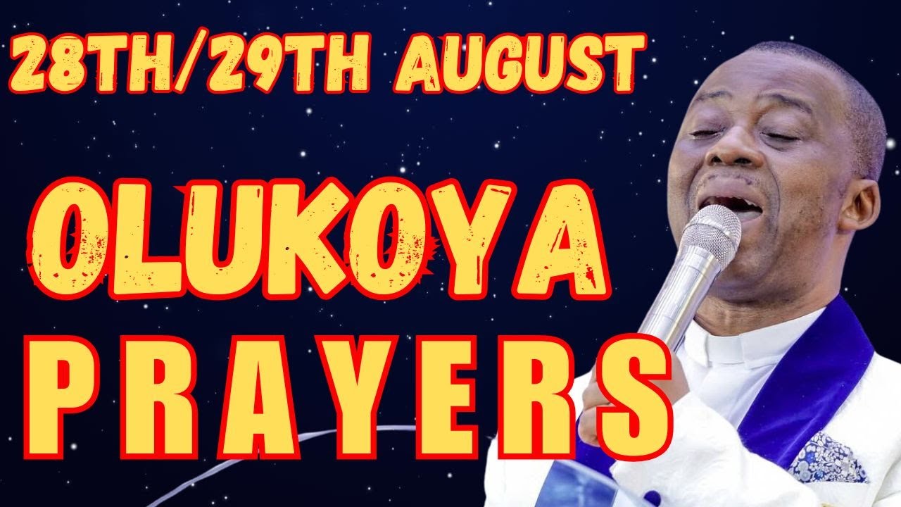 29TH AUGUST, 2025 - ALL NIGHT BREAKTHROUGH MFM MIDNIGHT OLUKOYA PRAYERS FOR DELIVERANCE #mfm